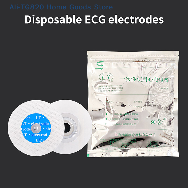 Ecg Patch Monitor - [TG820]50 Pcs Disposable ECG Electrodes Medical