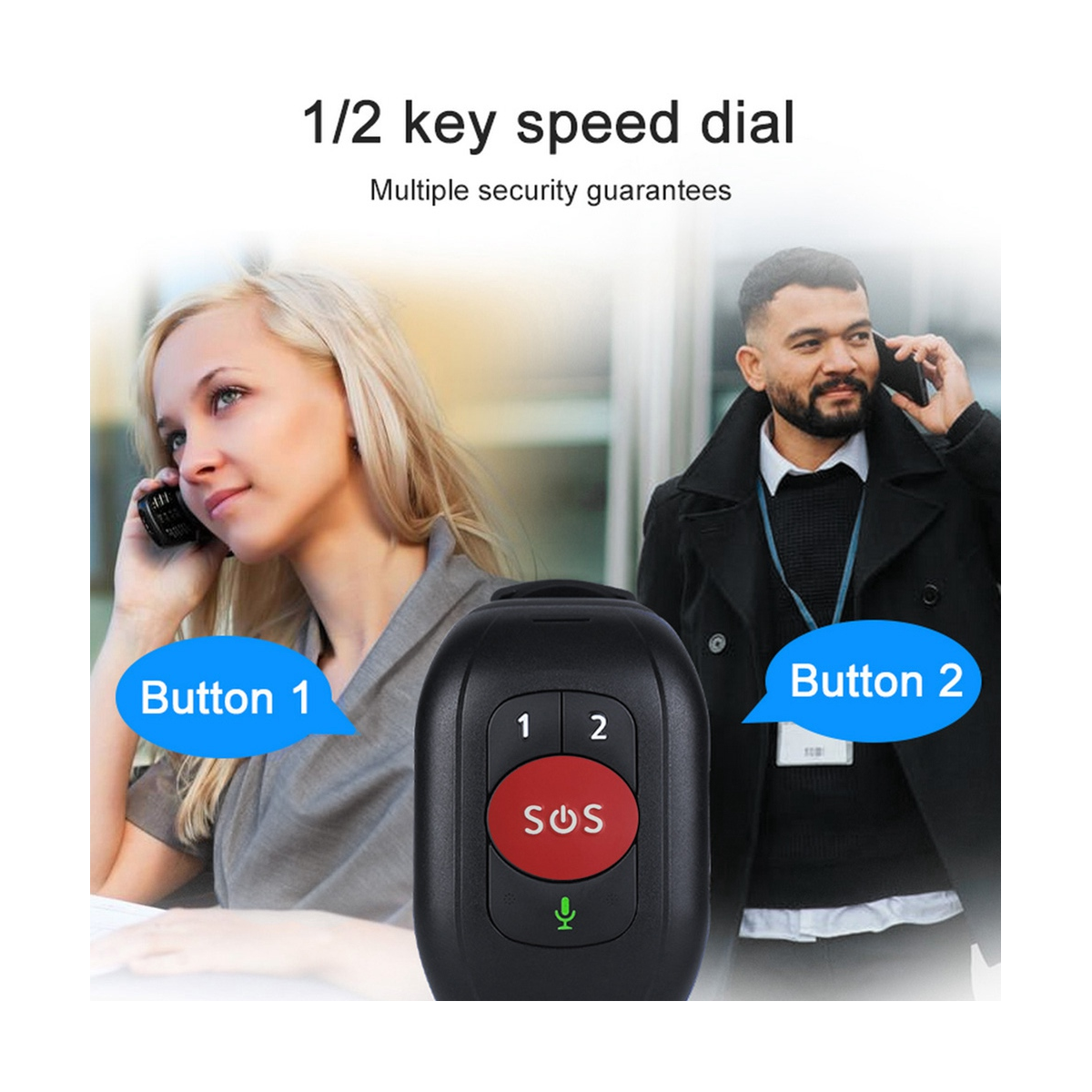 Elder 4G LTE GPS Tracker Brace - Fall Detection Watch recension och pris
