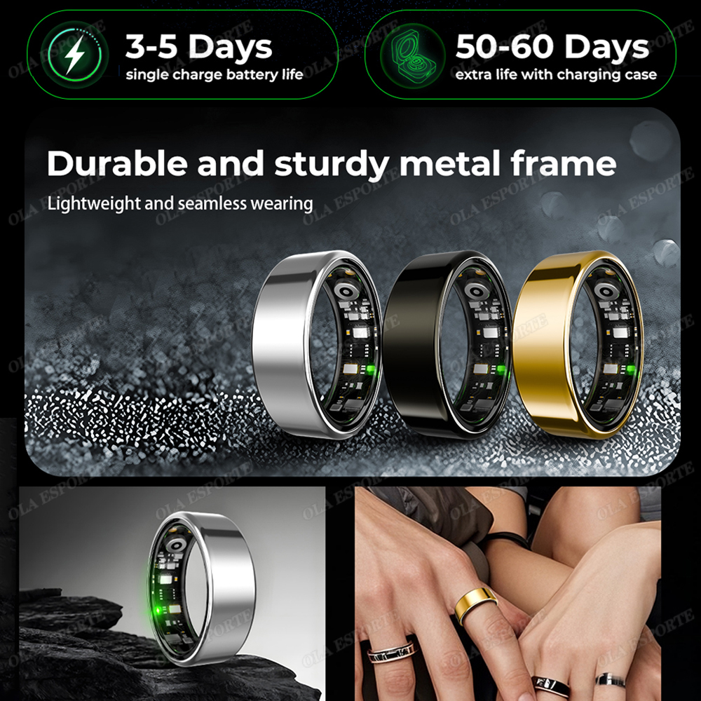 New R09 Smart Ring Men Women w - Temperature Ring Skin recension och pris