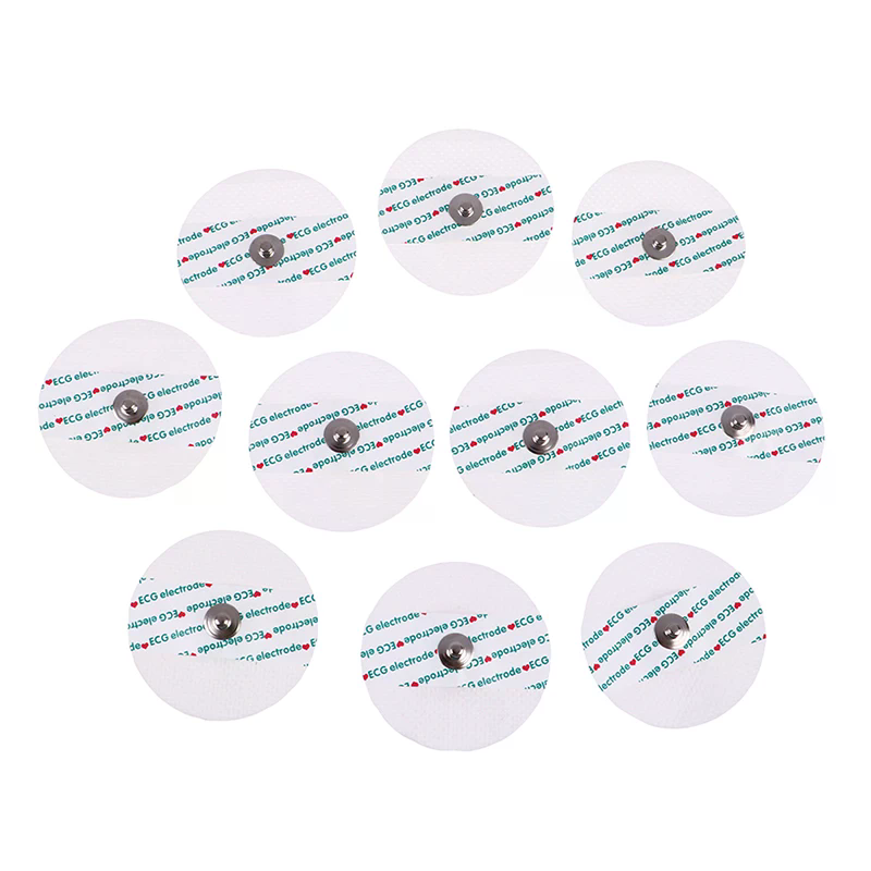 10pcs Non-Woven ECG Electrode  - Ecg Patch Monitor recension och pris