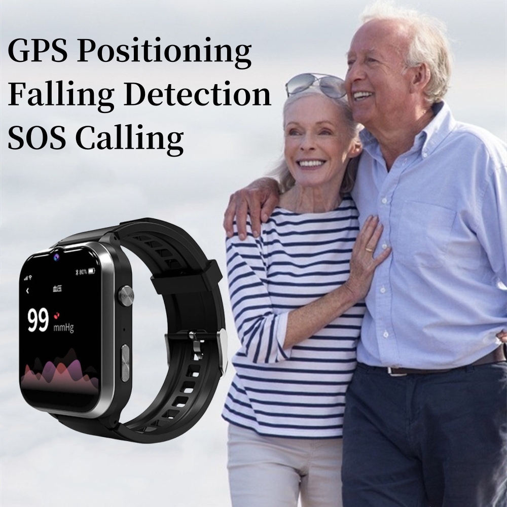 Elderly Smart Watch For Senior - Fall Detection Watch recension och pris