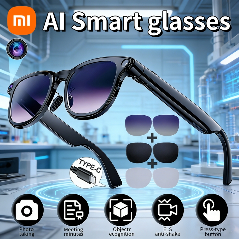 Xiaomi AI Smart Glasses Multif - Smart Glasses Lens recension och pris