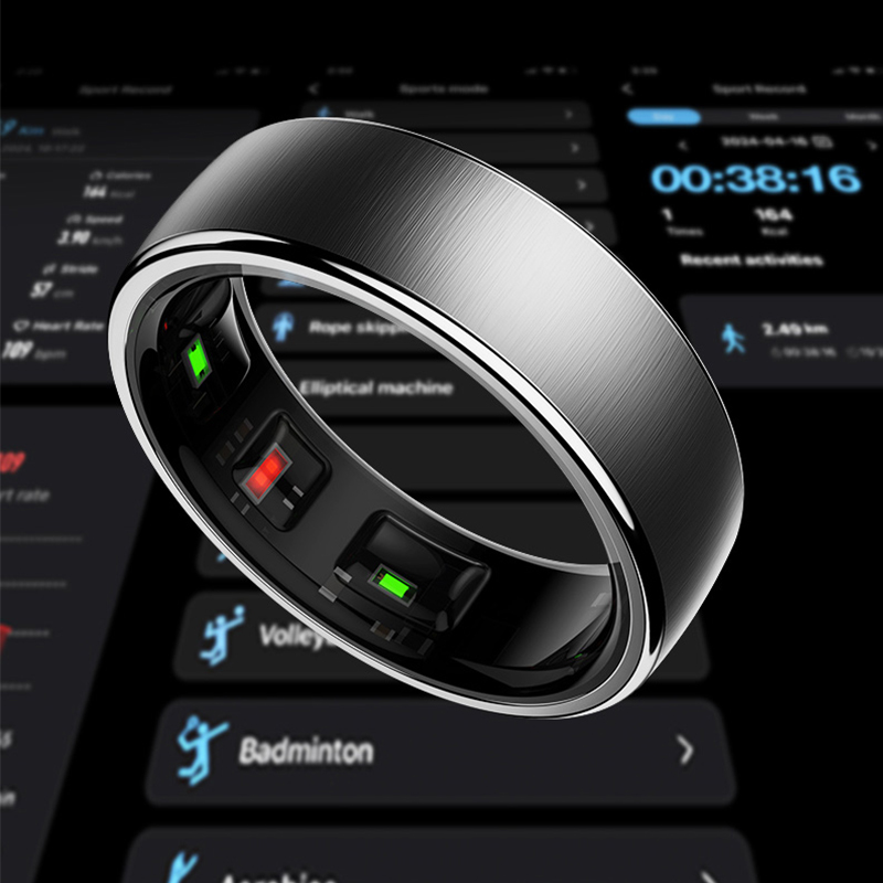 Smart Ring Men Women with Char - Temperature Ring Skin recension och pris