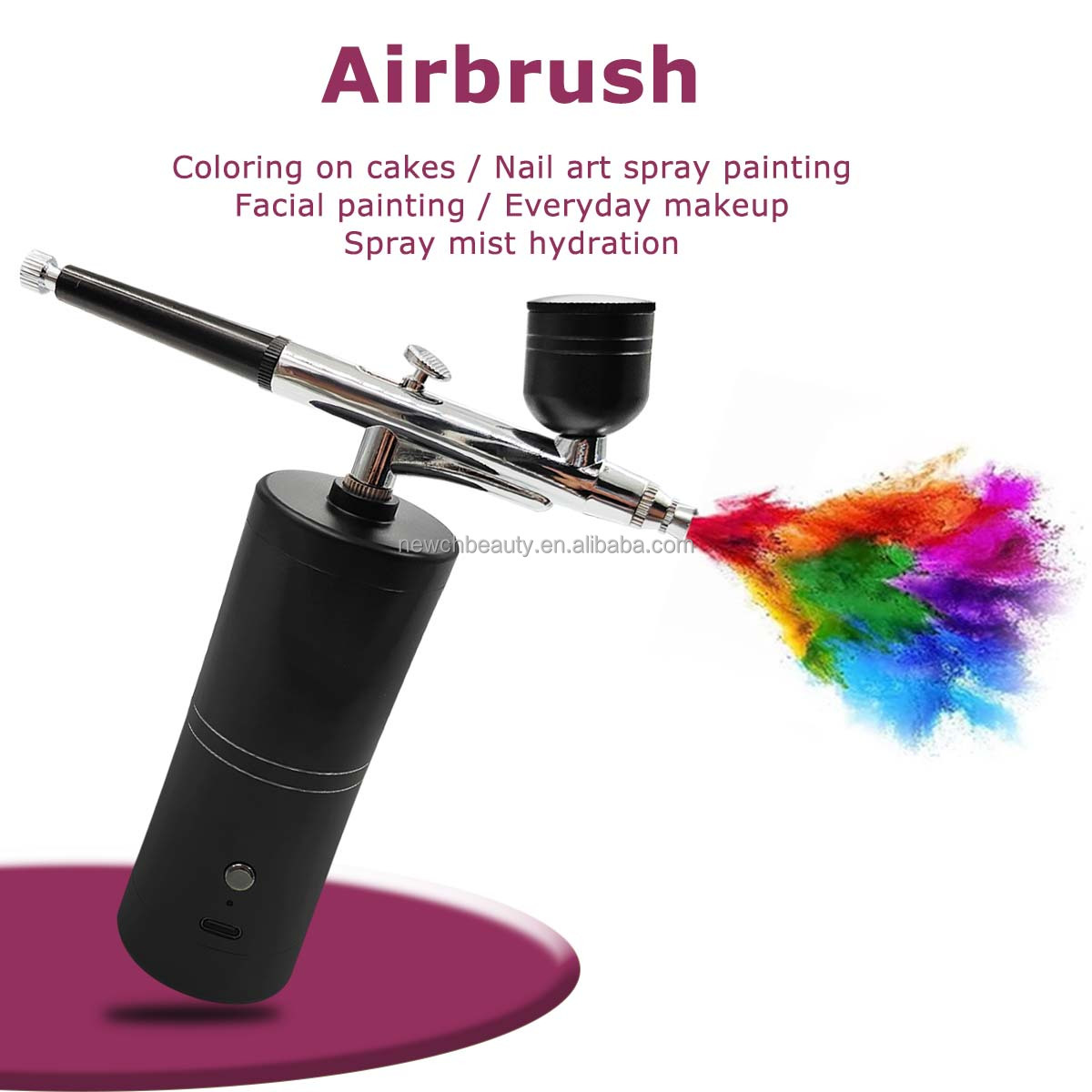 Cordless Airbrush Kit with Com - Galvanic Skin Sensor recension och pris