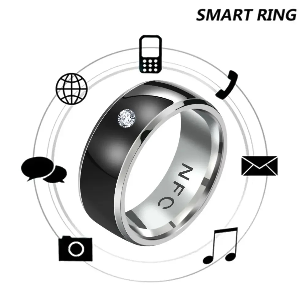 NFC Smart Ring Stainless Steel - Smart Ring Nfc Pay recension och pris