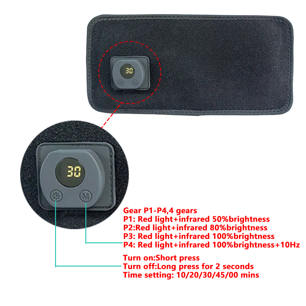 2025 New 60 Leds Red and Near- - Galvanic Skin Sensor recension och pris