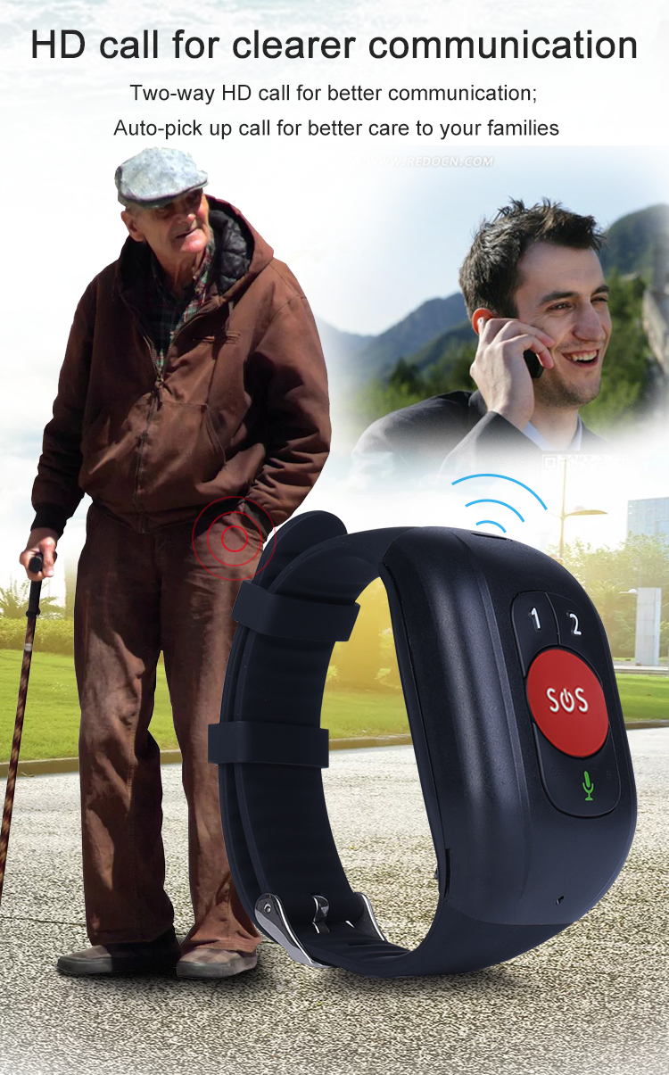 4G Smart GPS Tracker Watch for - Fall Detection Watch recension och pris