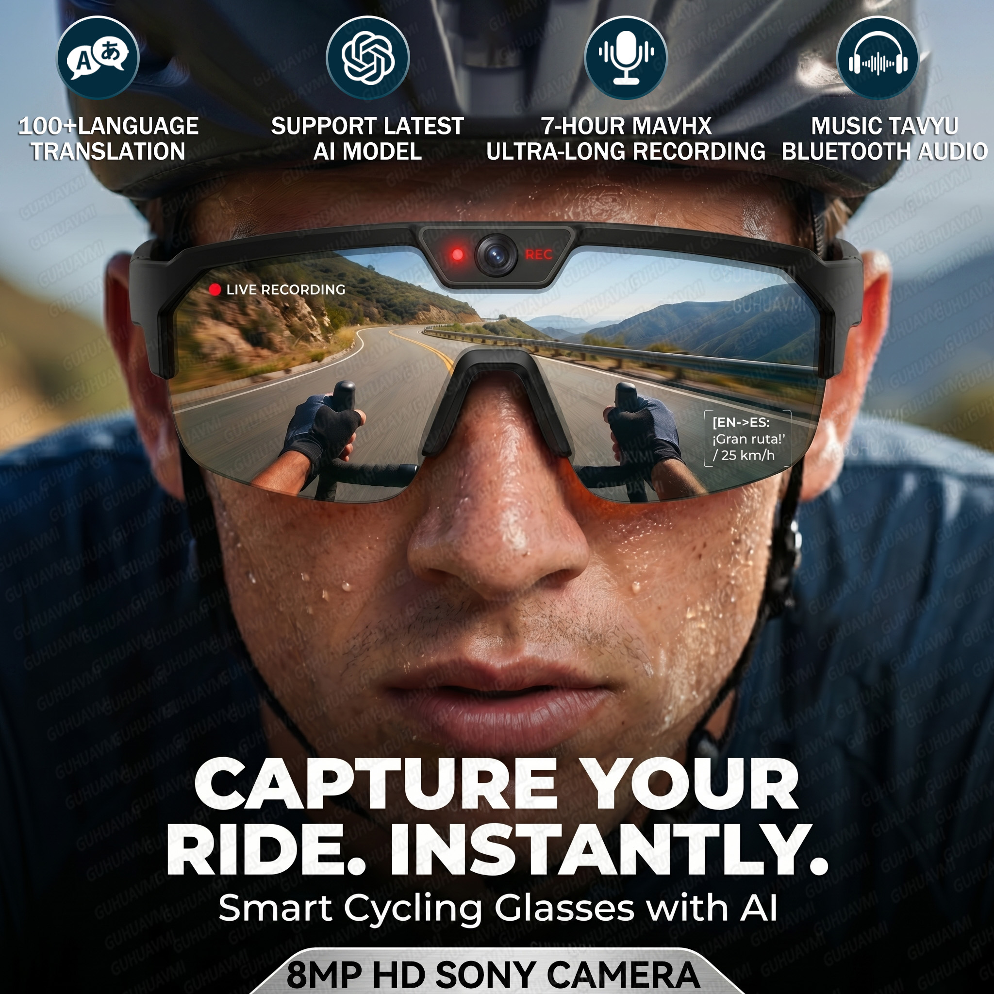 2026 New AI Smart Sports shoot - Smart Glasses Lens recension och pris