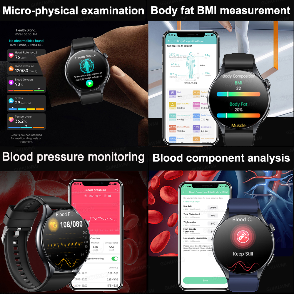 Smart Watch 2026 New Blood oxy - Fatigue Band Monitor recension och pris