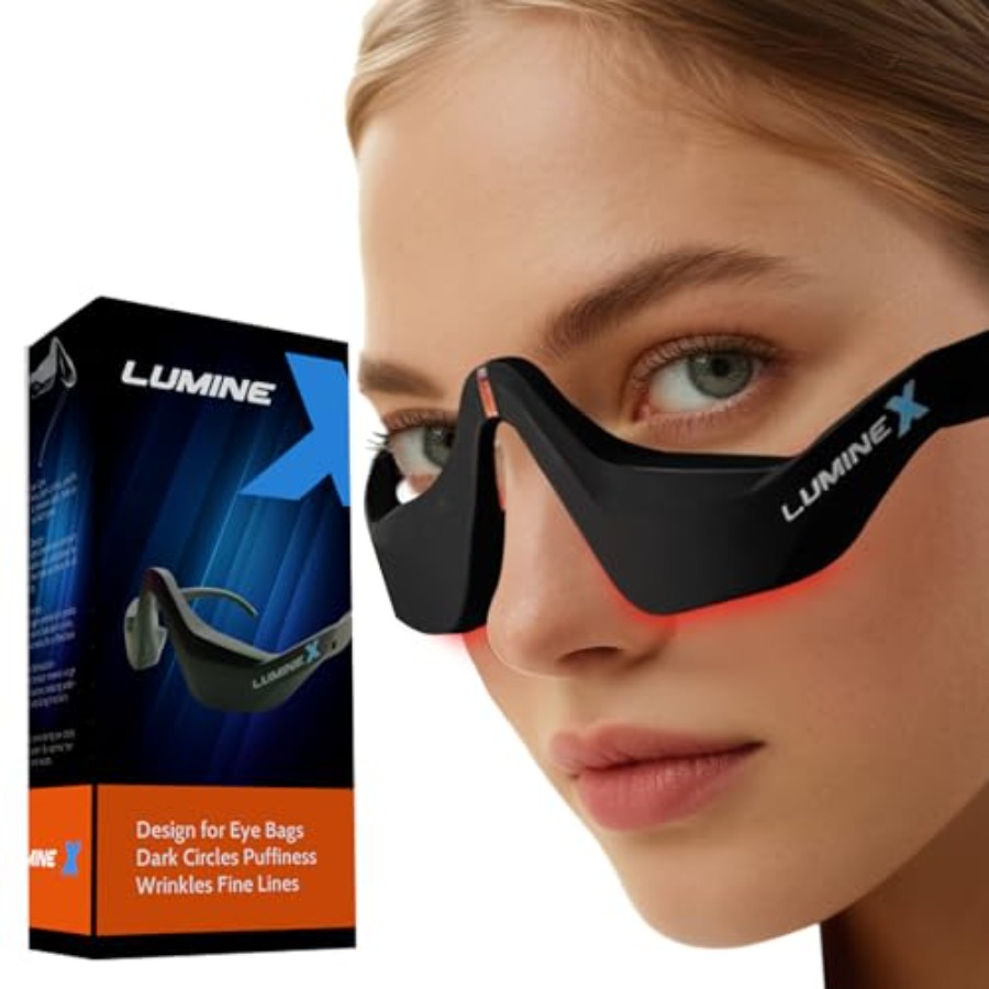 Under-Eye Red Light Therapy De - Light Therapy Glasses recension och pris
