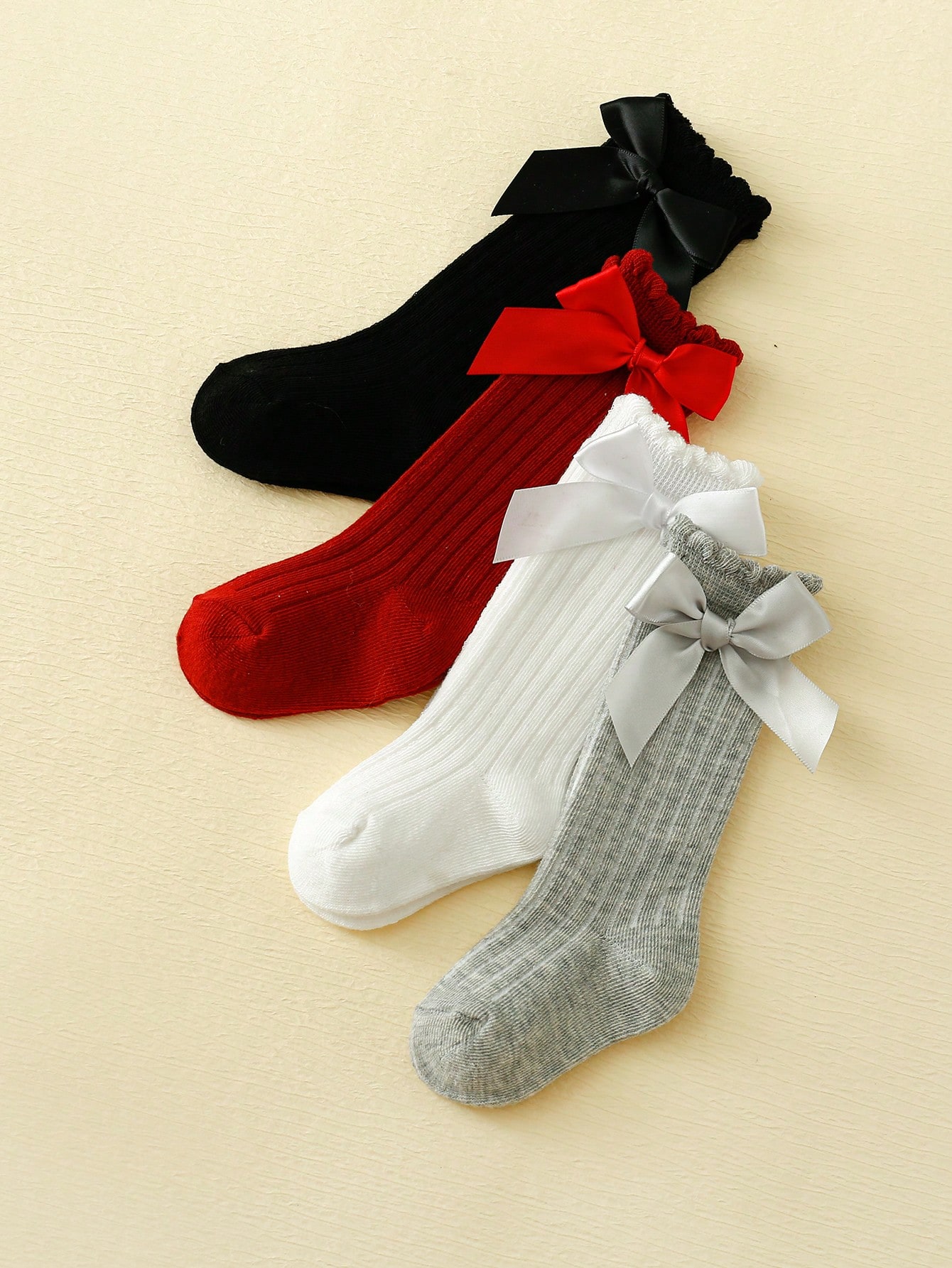 4/5 Pairs Baby Girls Long Knee - Baby Sock Oximeter recension och pris