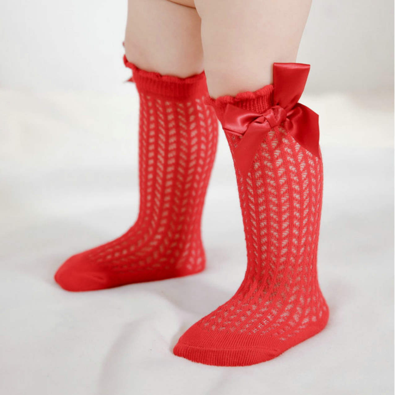 Summer Mesh Baby Girls Socks C - Baby Sock Oximeter recension och pris