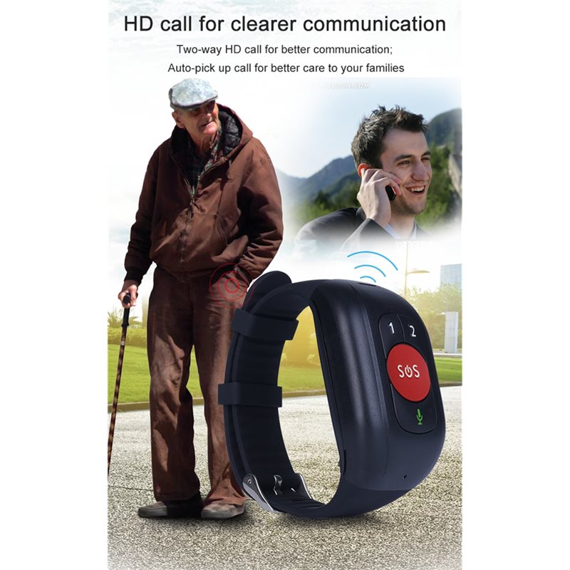【GIFT】Urgent Call SOS Smart Wa - Fall Detection Watch recension och pris
