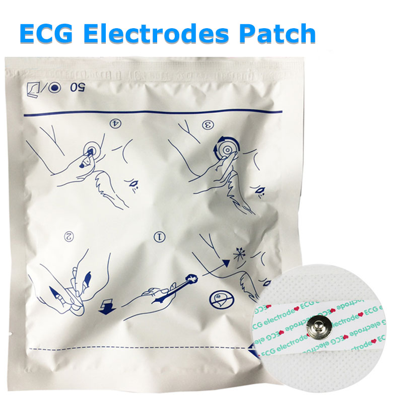 50pcs Disposable ECG Monitor E - Ecg Patch Monitor recension och pris