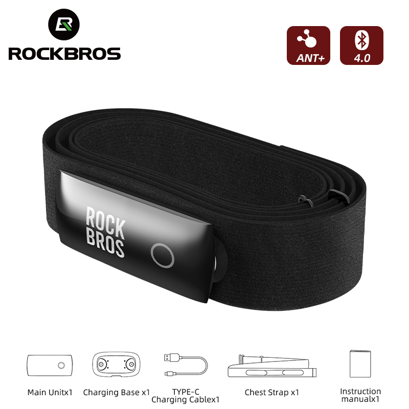 ROCKBROS H828 Heart Rate Senso - Breath Rate Monitor recension och pris