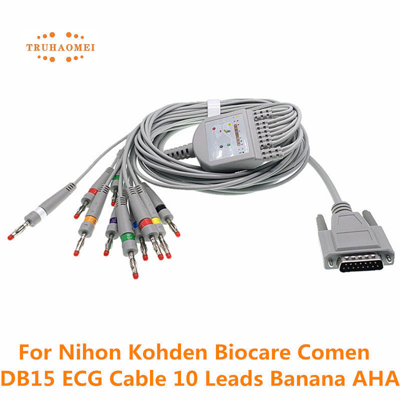 For Nihon Kohden ECG Cable Bio - Ecg Patch Monitor recension och pris