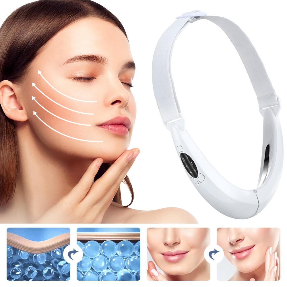 EMS V Shape Lift Belt Facial L - Galvanic Skin Sensor recension och pris